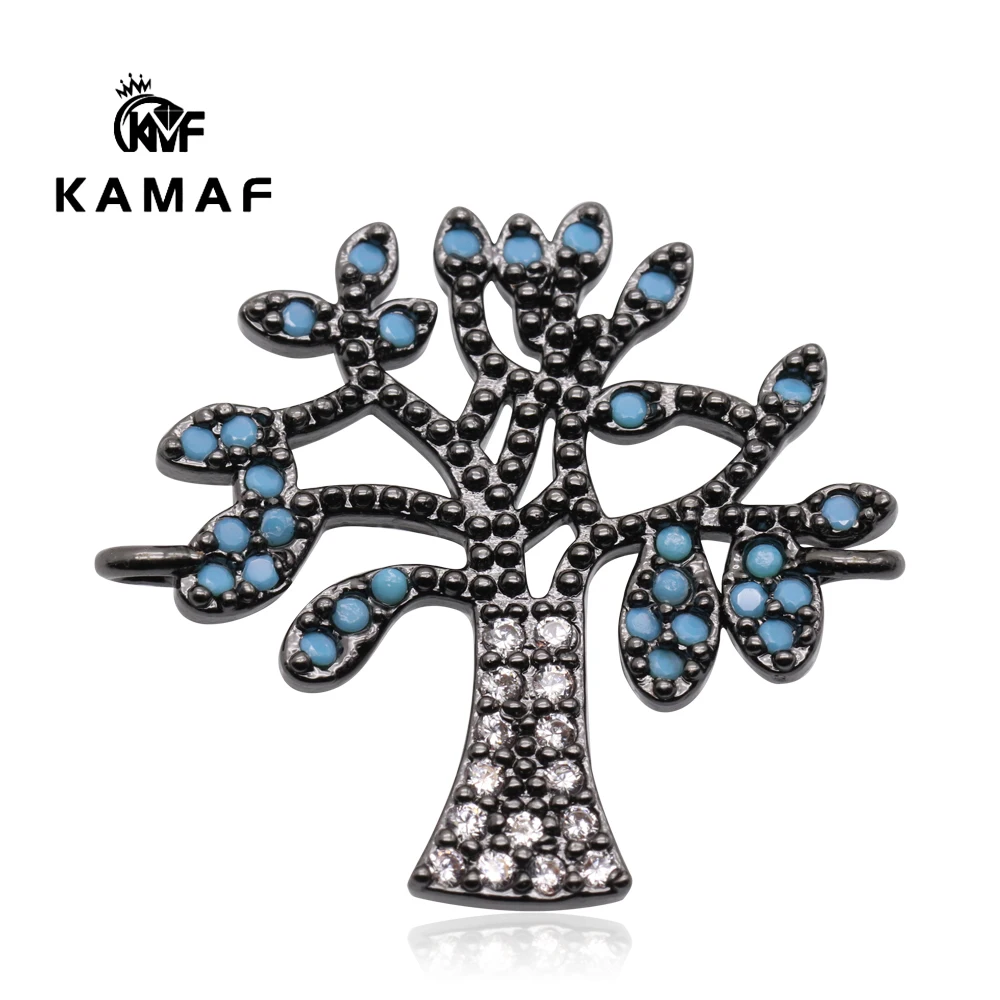 

10pcs/pack Tree and four-leaf flower zircon connector. Used for DIY jewelry bracelet necklace beading 22*21mm