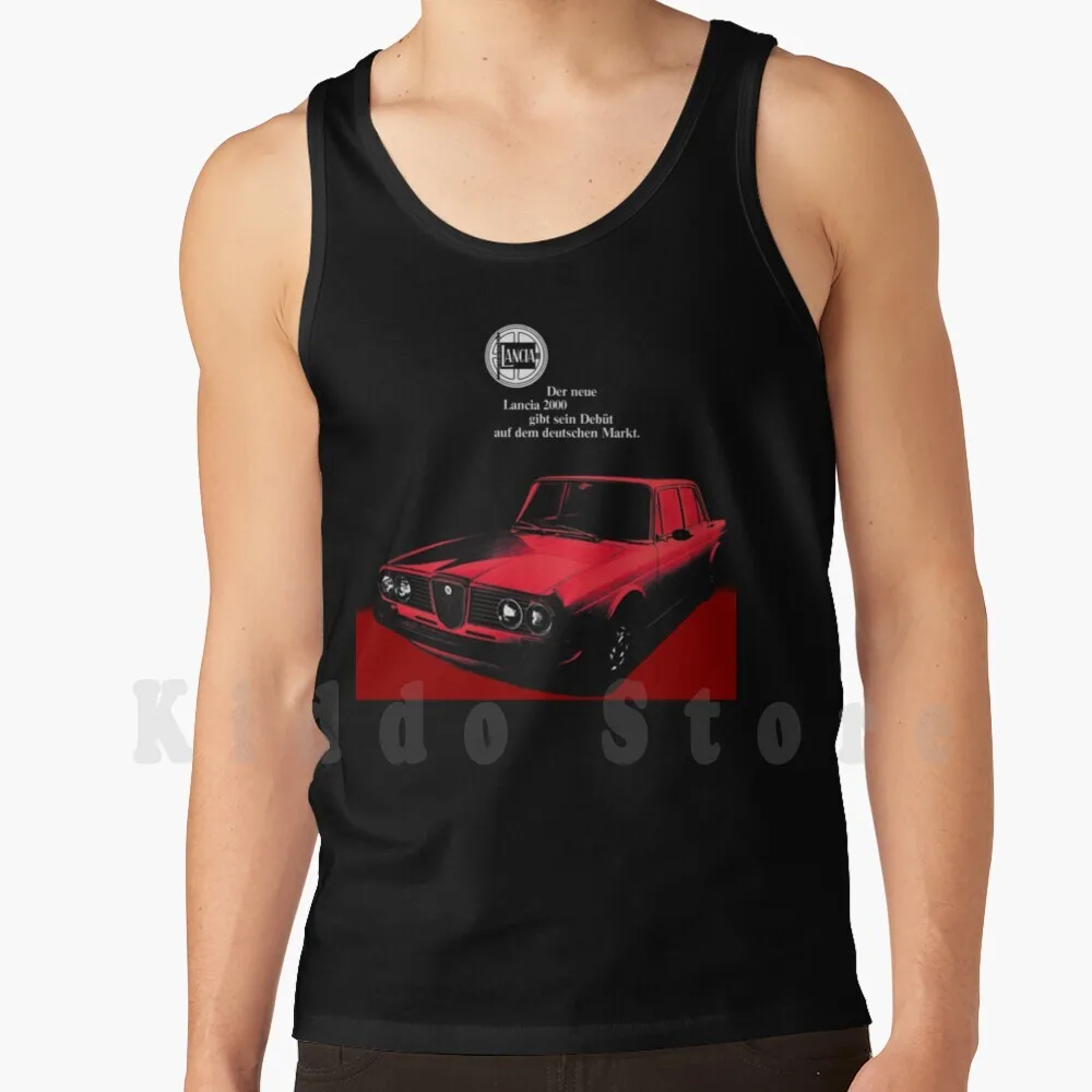 Canottiere Lancia 2000-Lancia Flavia Canottiera 100% Cotone Lancia Flavia Italia Auto Italiane Auto Classiche Auto Classiche