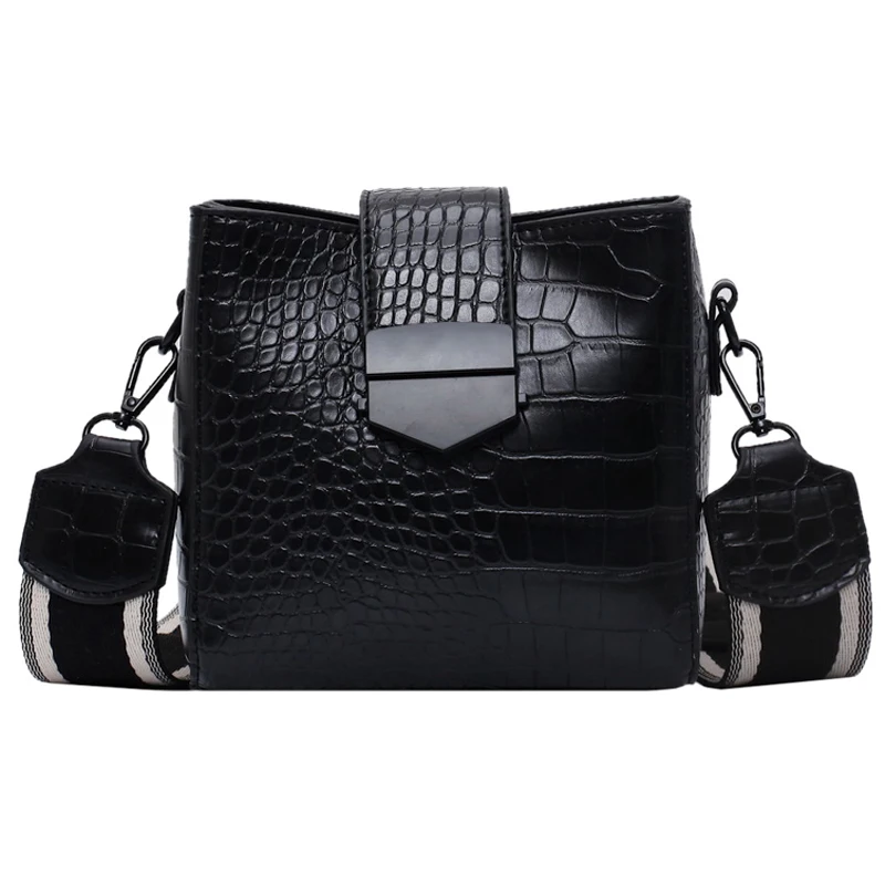 

iVog New Arrival Everyday Female Small PU Shoulder Crossbody Handbag gg Geometric Bucket Bags for Women 2019