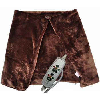 

USB Electric Heated Blanket Heated Shawl Soft Warming Neck Shoulder Winter Temperature Adjusting Timing Shawl Blanket