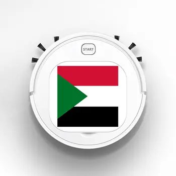 

Robot Vacuum Cleaner Intelligent Automatic Mopping Clean Robot for Hard Floor Carpet flag of sudan