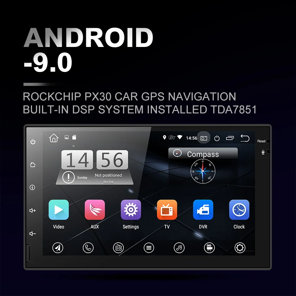 Excellent Uniway AWD7071  android 9.0 car dvd for nissan qashqai x-trail almera note juke universal multimedia car gps navigation player 0