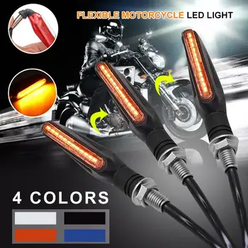 

Vehemo Motorcycle Signal Lamp Refit Turn Signal Light Bulb Indicator Light for Led Replacement Motorbike for Modification Parts