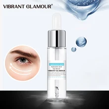 Canlı GLAMOUR hyaluronik asit göz serumu Anti-Aging kırışıklık giderici koyu halkalar kaldırmak yağ parçacıkları nemlendirici göz bakımı yeni