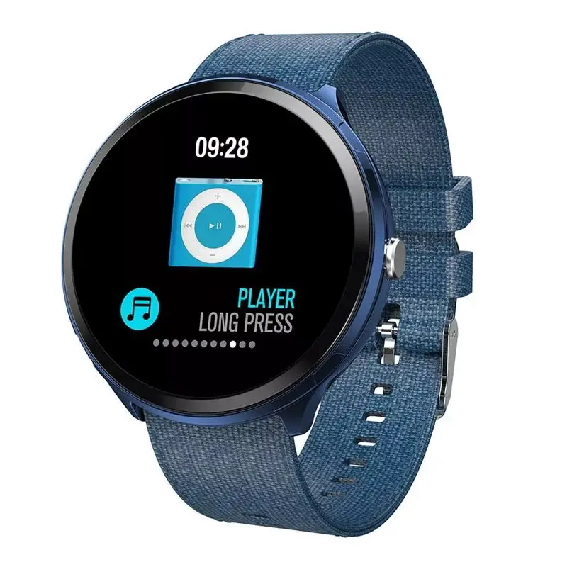 

T4 pro Full Touch Tempered Glass Screen Smart Watch B12 Blood Pressure Oxygen Monitor Weather Push Smart Waterproof Watch V12