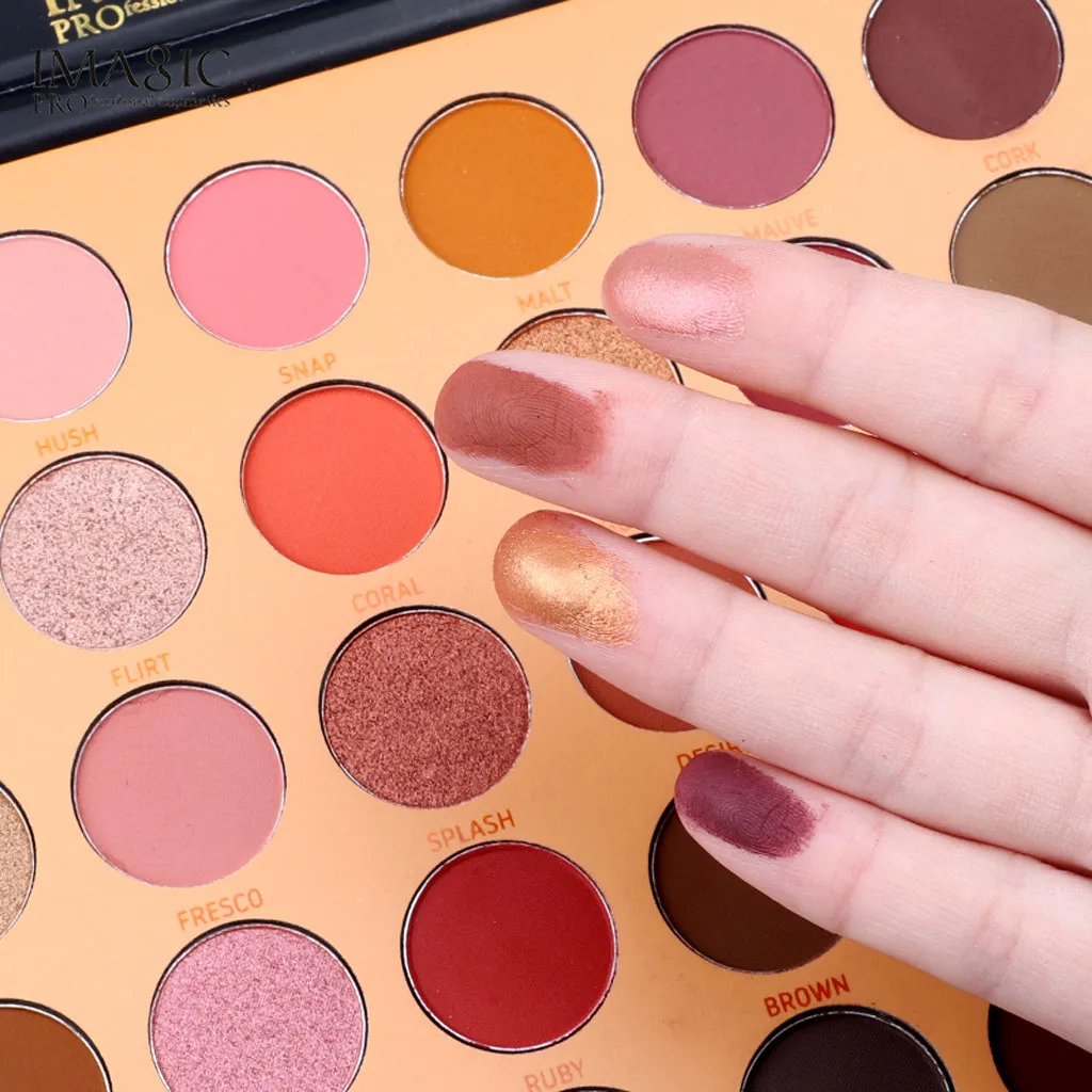 35 Color Waterproof Eye Shadow Plate Powder Matt Eyeshadow Cosmetic Makeup Long Lasting Polychromatic Cosmetic