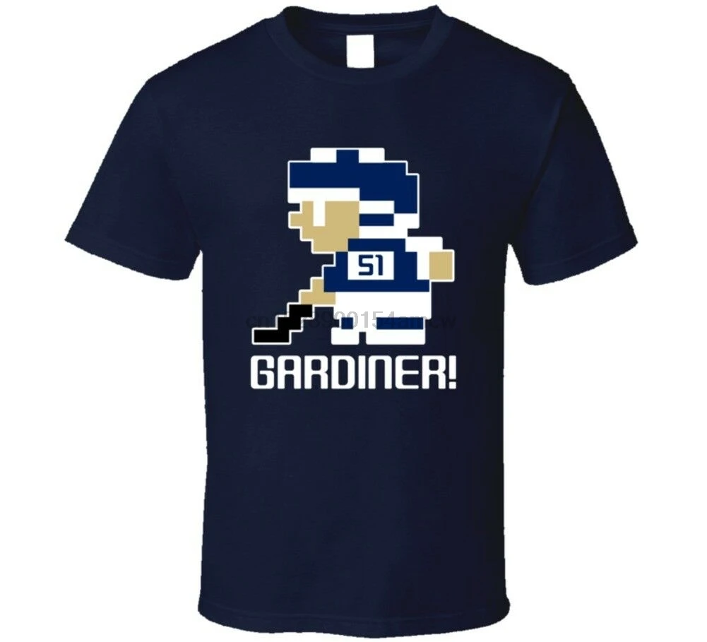 Jake Gardiner # 51 Tecmo Toronto Hockey Athlete Fan T Shirt | Мужская одежда