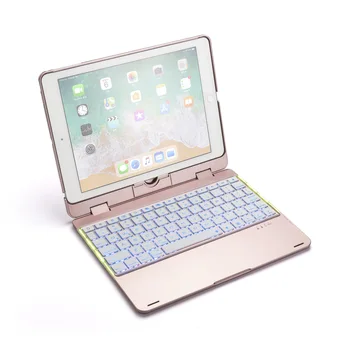 

Suitable for iPad Tablet PC Bluetooth Keyboard 2018 new iPad 9.7 Wireless Keyboard Protective Case 180 degree Rotating