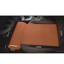 Офисная Пряжка Авто удлиненная Подушка сиденья Поддержка ног Подушка износостойкая удлиненная Универсальная автомобильная домашняя подставка из искусственной кожи