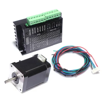 

Driver Stepper motor Leads Bipolar 9V-42V DC 4.0A 40Ncm Torque Frame Shaft Replacement Tool