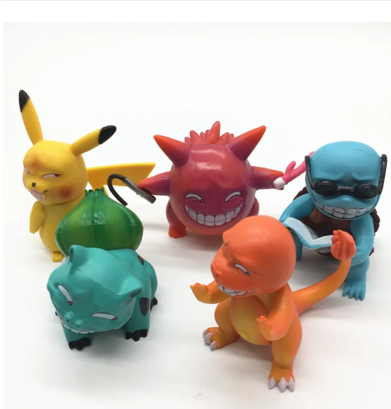 

Pet Elf 5-Wretched Bulbasaur Squirtle Gengar Small Fire Dragon Boxed