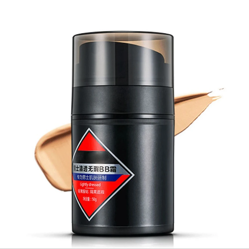 

Men BB Cream Concealer pox print cream, foundation cream, makeup cosmetics set beginner