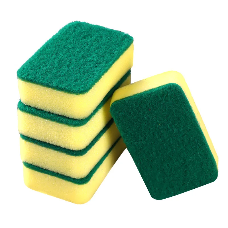 10Pcs Classic Durable High-density Thick Sponge Dish Washing Cleaning Brushes Necessary Cleaning Sponge Block Kitchen Tools