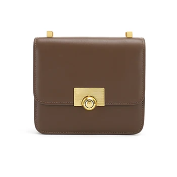 

Discount new 2020 Fashion Vintage Bag For Women Small Black Leather Luxury Girl Designer High Quality Shoulder Messenger Bag