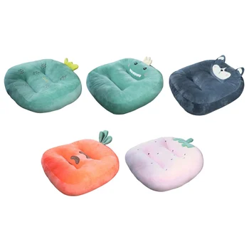 

Non-Slip Chair Cushion Winter Soft Plush Cartoon Chair Cushion Cute Seat Cushion Office Thicken Chair Pad Sofa Seat Pad For Home