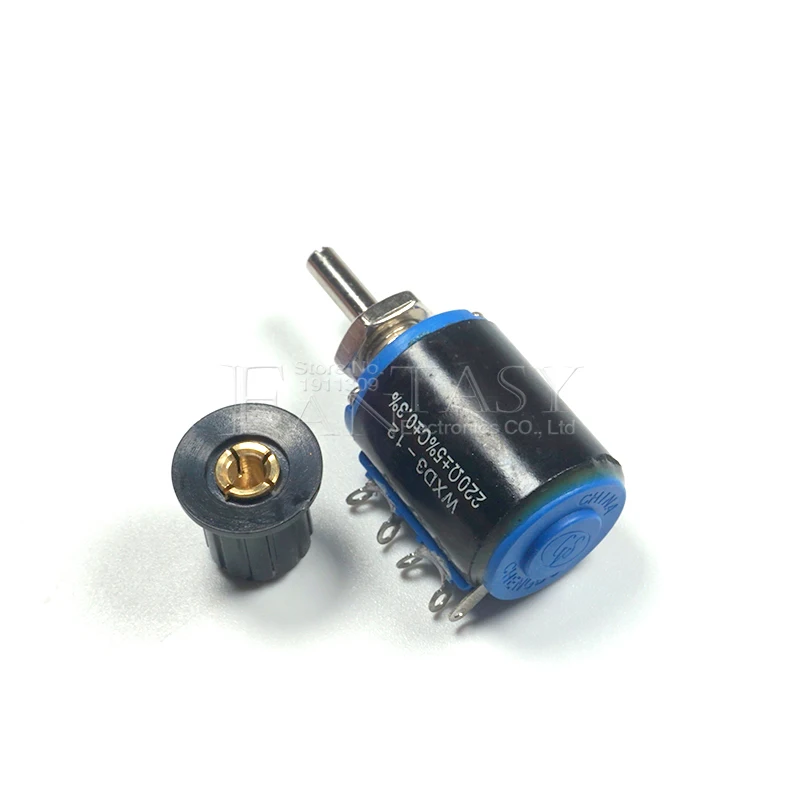1 шт. WXD3 12 1W 100 220 470 K 2K2 3K3 4K7 10K 22K 33K 47K Ohm 100R 220R 470R 2 3 4 7 Вт потенциометр +