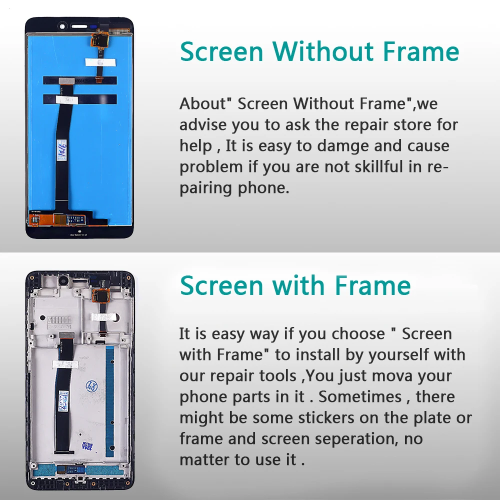 Протестированный 5,0 дюймовый сенсорный экран для Xiaomi Redmi 4A ЖК-дисплей дигитайзер сборка 1280*720 Рамка стеклянная пленка и инструменты