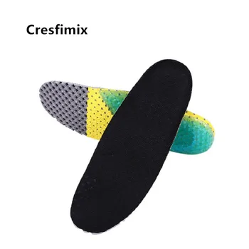 

Cresfimix Schoenen Binnenzool Fashion High Quality Breathable Light Weight Sport Insert Insoles for Men Male Cool Insoles E5557