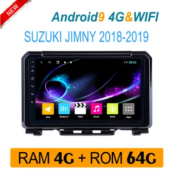 

multimedia system For Suzuki JIMNY 2018 2019 DVD player Stereo 4GRAM car radio GPS navigation IPS Screen carplay 1 din Android