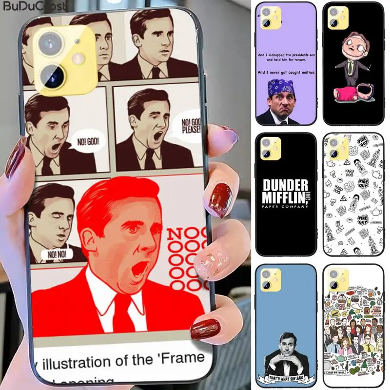 Riccu The Office Tv Show What Ha Detto Custodia Per Telefono Per Iphone 11 12 Mini Pro Max X Xs Max 6 6S 7 8 Plus 5 5S 5Se Xr Se2020