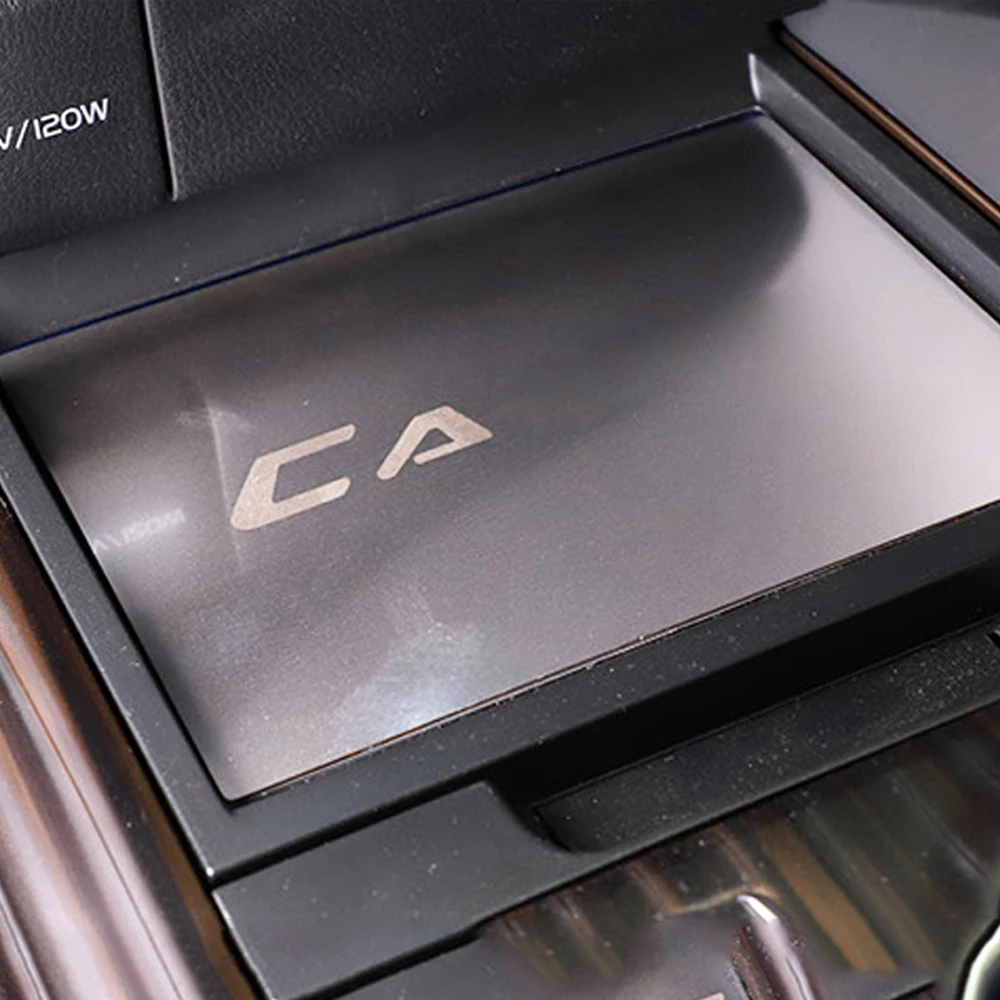 Carманго для Toyota Camry XV70 автомобильный Стайлинг коробка для хранения накладка хромированная крышка отделка рамка наклейка интерьерные аксессуары