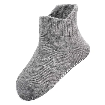 

children Non-slip Socks Dots Soles Cotton Spandex Little Kids Infants Toddlers Baby Ankle Socks Sports Socks Sportswear
