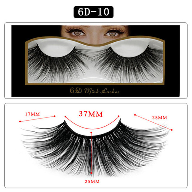 25mm Eyelashes 3D Mink Hair Handmade Natural Natural Long Eyelashes Mink Hair Bundle Eyelash Makeup Eyelash Extension