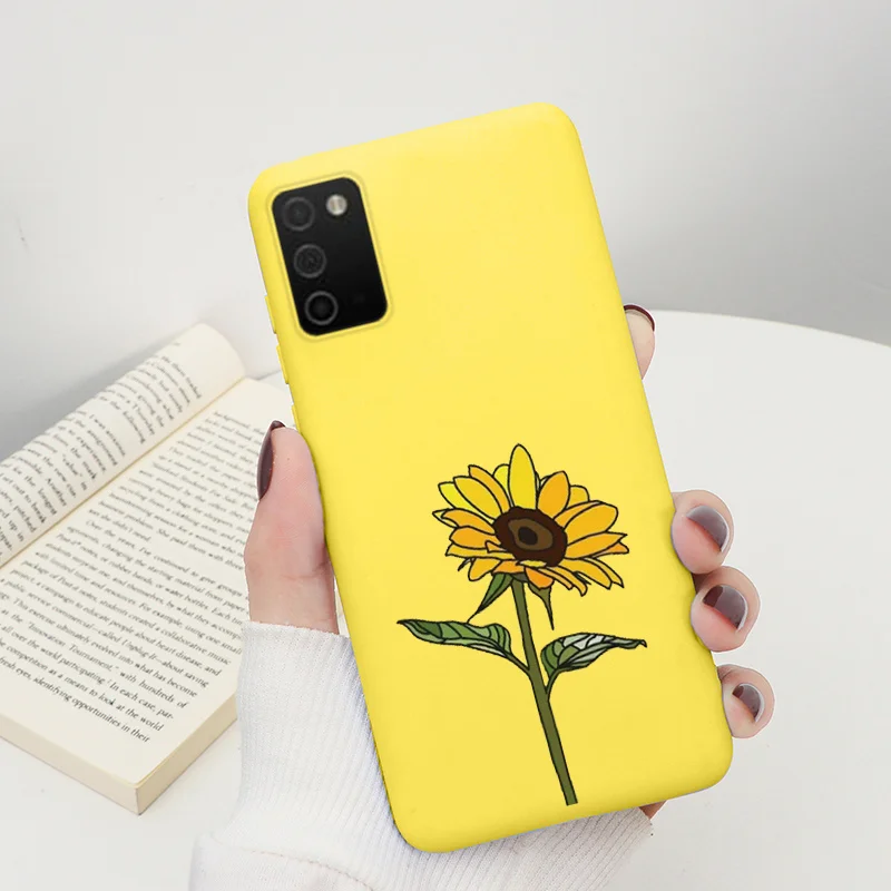 For Samsung Galaxy A03S Case Cute Cartoon Flower Animals Funda For Samsung A03S A03 S A 03S SM-A037F 6.5" Soft Silicone TPU Capa best case for samsung