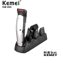 Kemei KM-560 hair clipper razor bristle knife nose hair trimmer lettering razor five in one