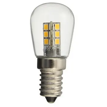 

Ac220/ac110vled Bulb E12 E14 Smd 24 Led High Brightness Glass Lampshade Pure Warm White Lamp For Sewing Machine Refrigerator