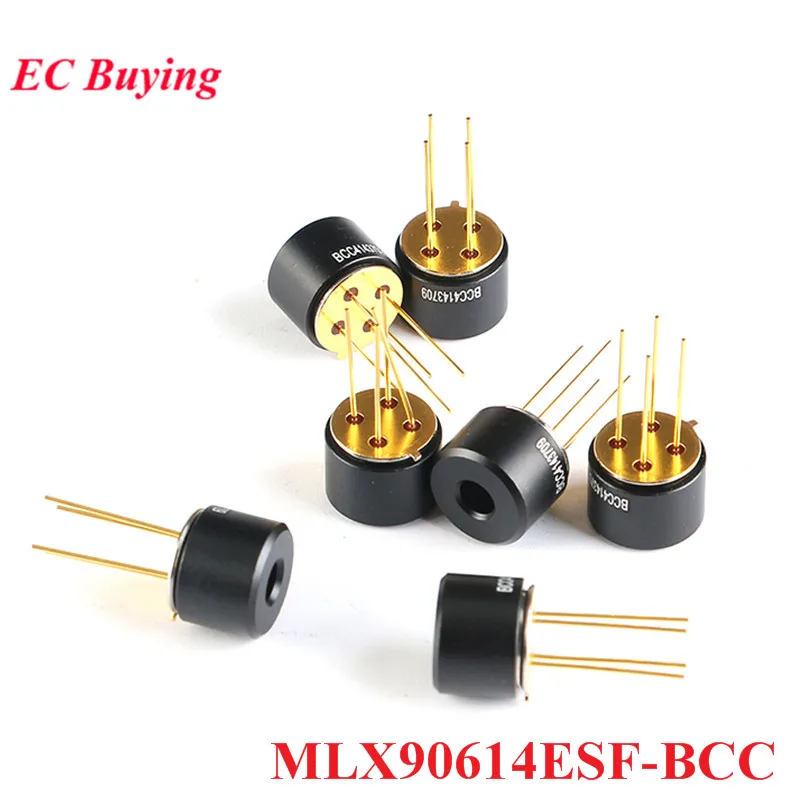 

MLX90614 MLX90614ESF-BCC MLX90614ESF BCC Sensor IC IR 3V TO-3 TO3 Non-contact Temperature Measurement Sensors Probe