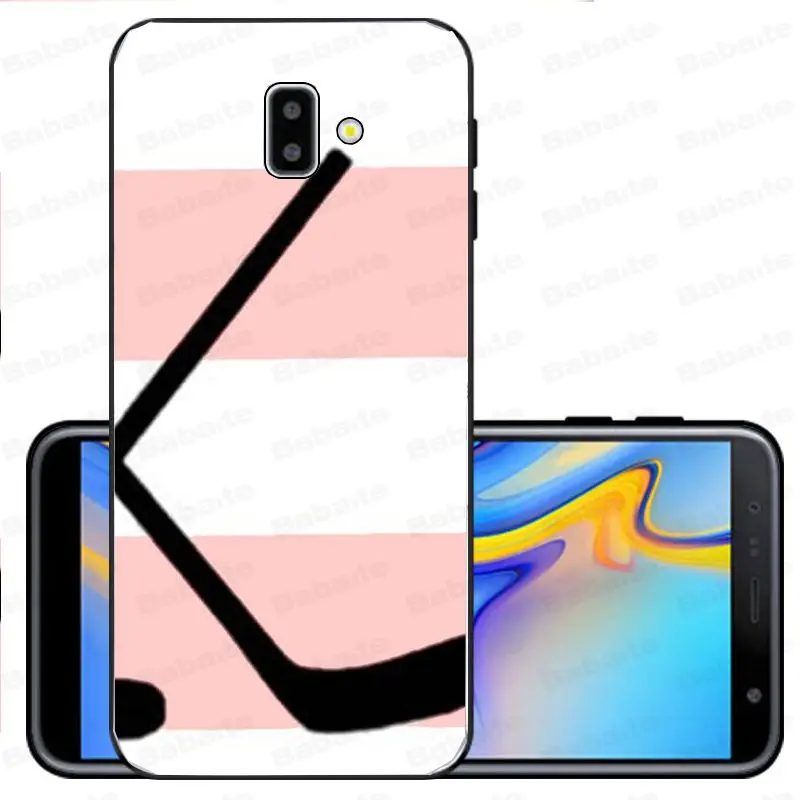 A8 Хоккейный каток Мягкий Силиконовый ТПУ чехол для телефона samsung Galaxy j6 plus A6 A8 A9 A10 A30 A50 мобильные чехлы - Цвет: A8