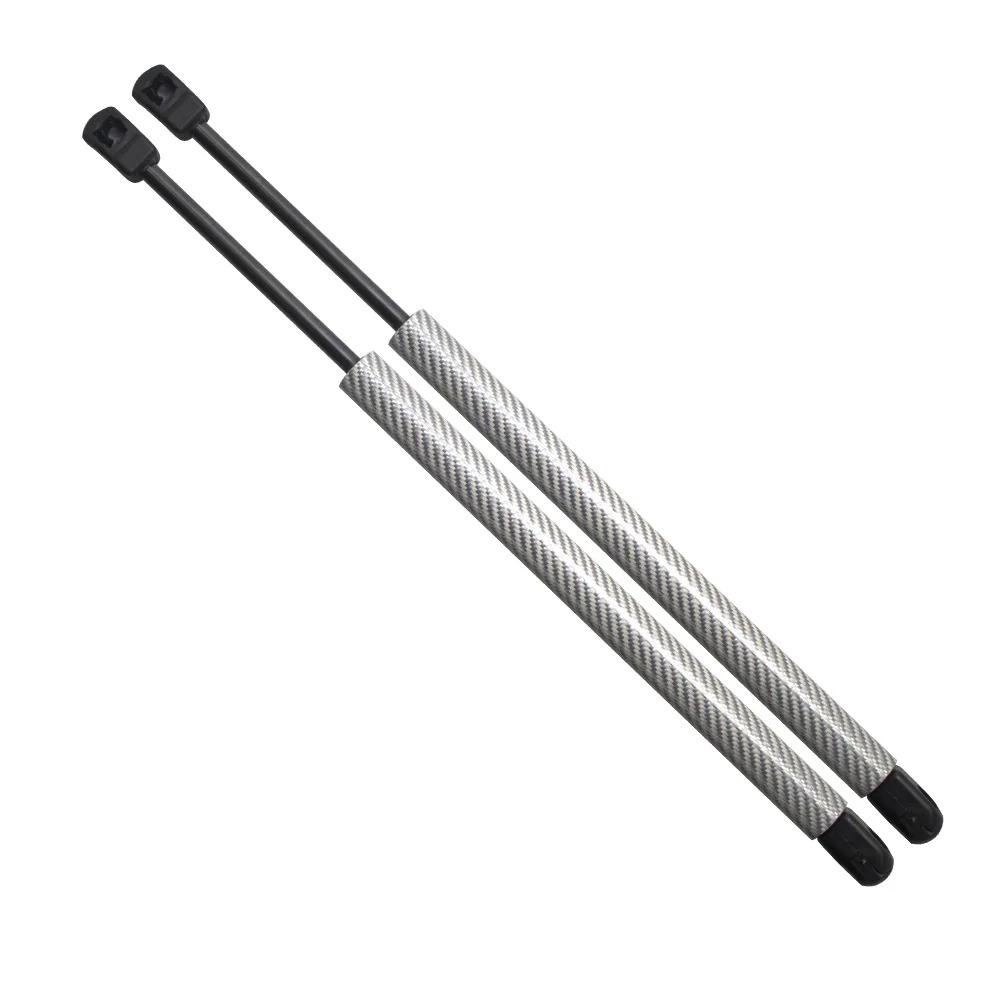 silver carbon fiber Для Ford Expedition Sport Utility 1997-2004 F-150 F-250 1997-2004 капот из углеродного волокна подъем поддерживает ударные газовые стойки 338 мм - Цвет: silver carbon fiber