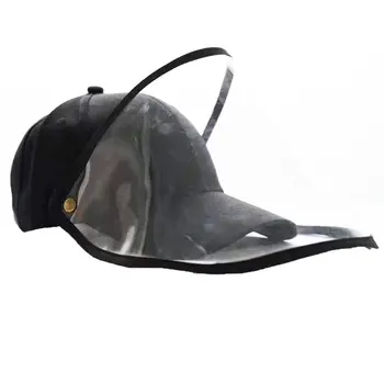 

Anti-spitting Protective Hat Anti-dust Anti-fog Dustproof Cover Peaked Cap Hat Adjustable Size For Kids Adult Hat Cap