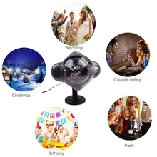 WL-80804 светодиодный открытый Рождество пятиконечная звезда для украшения для домашнего праздника любовь этап проектирования свет красочный эффект сценическая лампа