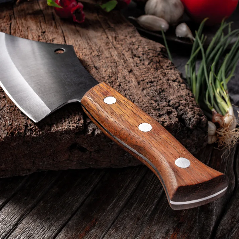 Stainless Steel Fish Knife Outdoor Survival Camping Knife Butcher Knife Meat Knife Meat Fruit Vegetable Knife