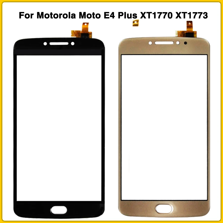 Сенсорный экран для Motorola Moto E4 Plus XT1770 XT1773 XT1771 сенсорный экран панель дигитайзер сенсор ЖК-дисплей передняя стеклянная линза
