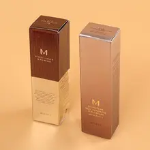 Роскошная пустая картонная бумага на заказ крем Косметическая упаковочная коробка, косметическая бумажная мыльница(PF-017