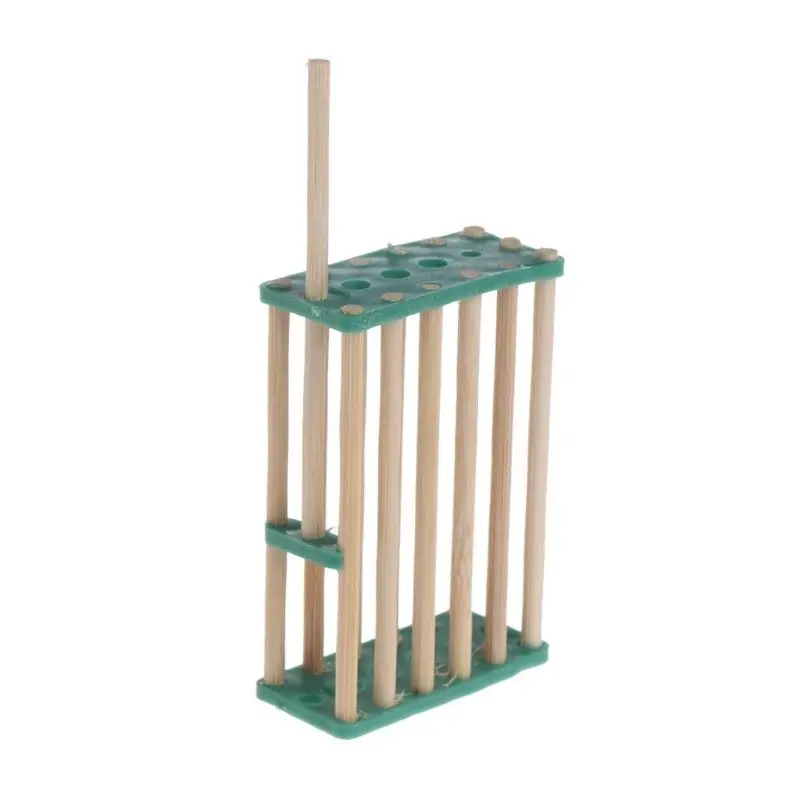 5 шт. пчелиная матка клетки многофункциональные бамбуковые 1,5*3,3*5,7 см удобные боковые двери открывания пчеловодства инструменты