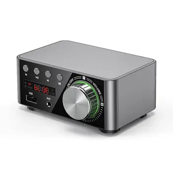 

Grade HIFI Wirless 5.0 Digital Power Audio Amplifier board Stereo AMP Amplificador Home Theater USB TF Card Player