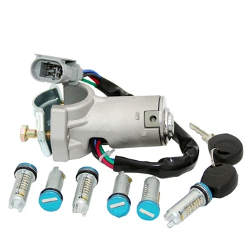 

2992551 2991727 Ignition Barrel Key Ignition Switch Barrel Door Lock Barrel For Iveco Daily 2000-2006 Door Lock Set-6 Barrels