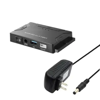 

SATA IDE to USB3.0 Triple-purpose Converter Transfer Hard Drive Adapter for 2.5 3.5 Inches Computer