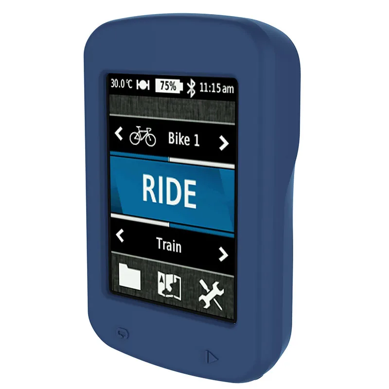 Велосипедный gps компьютер силиконовый чехол гелевый Чехол для Garmin edge 520 820 велосипедный Компьютер Водонепроницаемый Секундомер