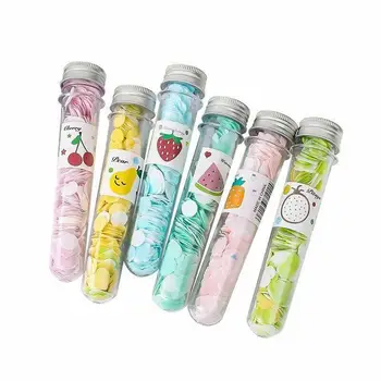 

1 pc Portable Soap Tablets Bottles Mini Soap Paper Sheet Bacteria-proof Hand Care Disposable Fruit Scented Slice For Travel