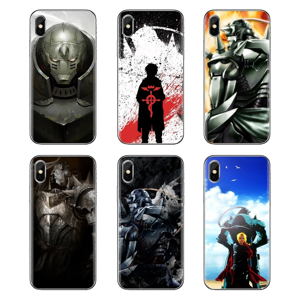 Silicone Skin Case Alphonse Elric Wallpapers For Huawei P Smart Y6 P8 P9 P10 Plus Nova P20 Lite Pro Mini 2017 SLA-L02 SLA-L22 2i |