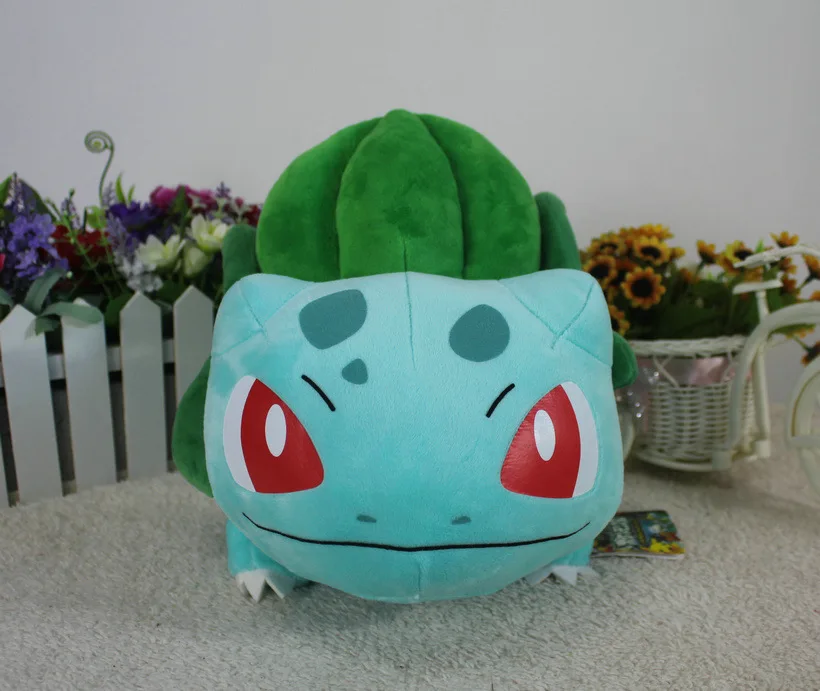 Такара Tomy Покемон Бульбазавр плюшевые куклы PP Хлопок мультфильм Peluche подушки детские игрушки большой размер Рождество подарки на день рождения