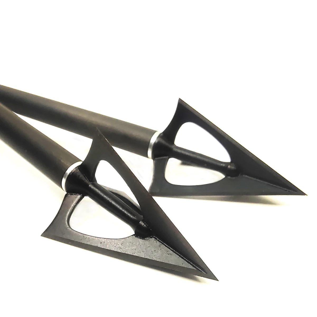 New 3/6pcs 100 Gr Solid Steel Fixed Blade Broadhead Hunting Broadheads