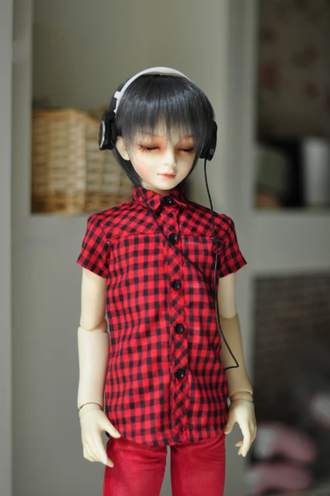 1/6 1/4 1/3 BJD Одежда для кукол рубашка с коротким рукавом для BJD/SD аксессуары ID72 uncle. В комплект не входят кукла, обувь, парик и другие A0958