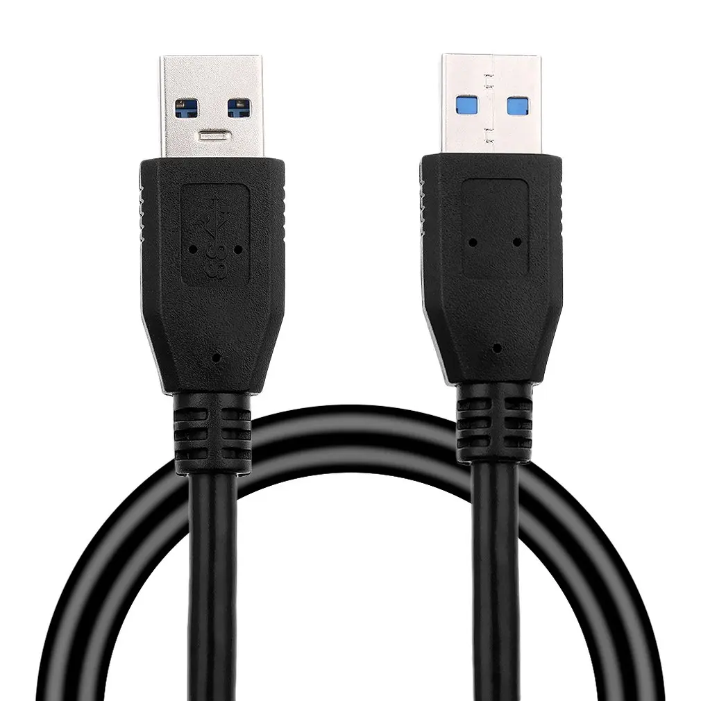 Кабель USB 3,0 A папа-папа USB-USB шнур для передачи данных 3 фута шнур