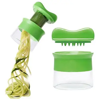 

Multi-function Cutting Machine ABS stainless steel Spiral Cucumber Carrot Peeling Knife Cutting Machine Kitchen Gadgets Grater